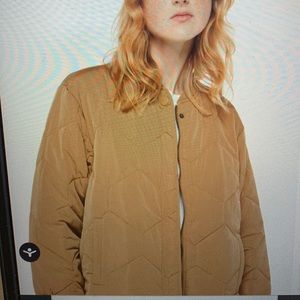 Whistles Ida Short Quilted Coat